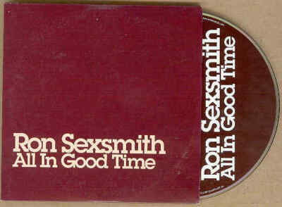 Ron Sexsmith - All In Good Time UK Adv Cardcover CD-Single Folk Alternative