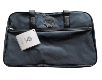 VINCE CAMUTO Unisex Faux Leather Trim Weekender DUFFLE Gym Travel