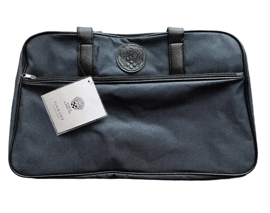 VINCE CAMUTO унисекс искусственной кожи отделки Weekender DUFFLE спортзал дорожная сумка темно-синий новый с Ярлыками - Изображение 3 из 4