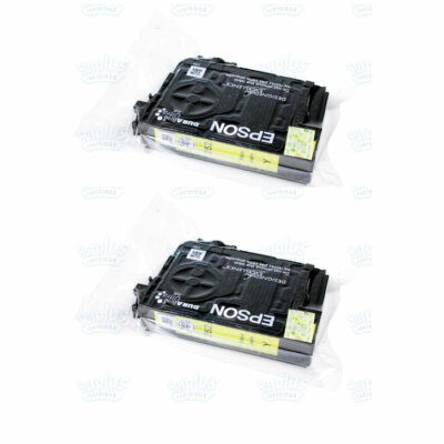 Genuine Epson 2PK 252 Yellow Ink WF-3620 WF-3640 WF-7610 WP-7110 WF-7720 