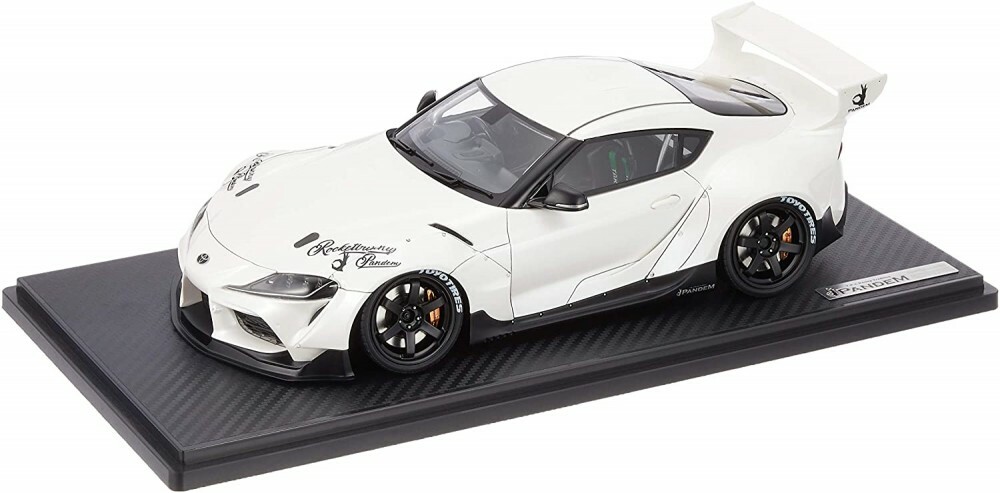 Ignition model 1/18 TOYOTA PANDEM Supra A90 Pearl White Ignition model 1/18 TOYOTA PANDEM Supra A90 Pearl White