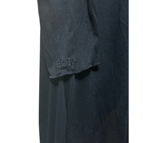 BCBG Maxazria Sheer Open Cardigan Long Size XL Black Swimsuit Cover-Up - Picture 3 of 8