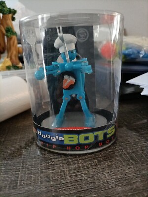 Boogie Bots Grill Vintage Aufziehspielzeug Hip Hop Roboter Figur *SELTEN SAMMLERSTÜCK*