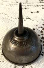 Vintage Singer Sewing Machine Thumb Pump Oiler Oil Can