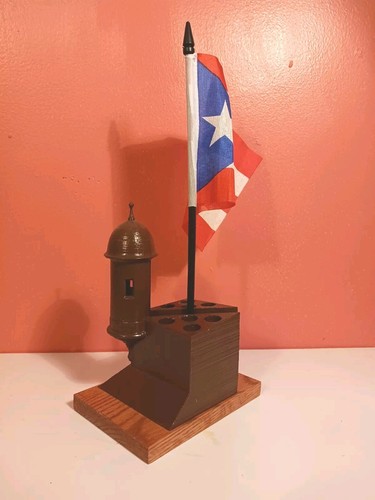 6" tall Garita, Puerto Rico, Boricua, San Felipe del Morro, San juan, Bartizan