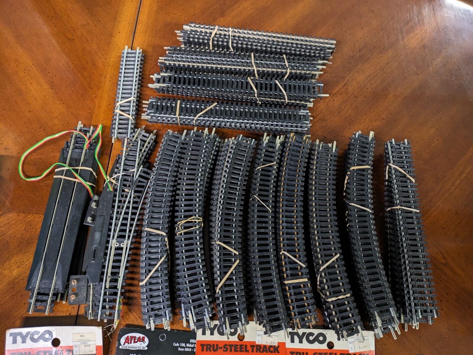Lot of Vintage Tyco Model Train Tracks (ShipWt8lb) eBay