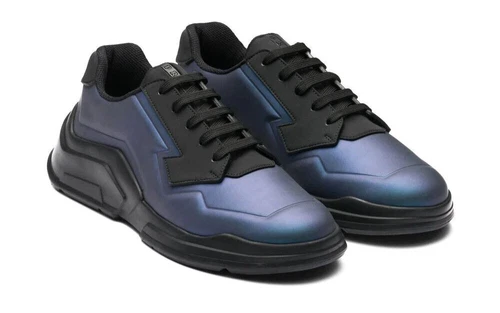 Prada Polarius - Blue - Low-Top Sneakers Size 12