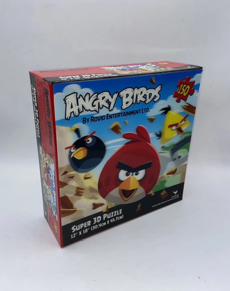 Angry Birds супер 3D головоломка Rovio Entertainment LTD 150 штук 12 «X 18» новый - Изображение 2 из 4