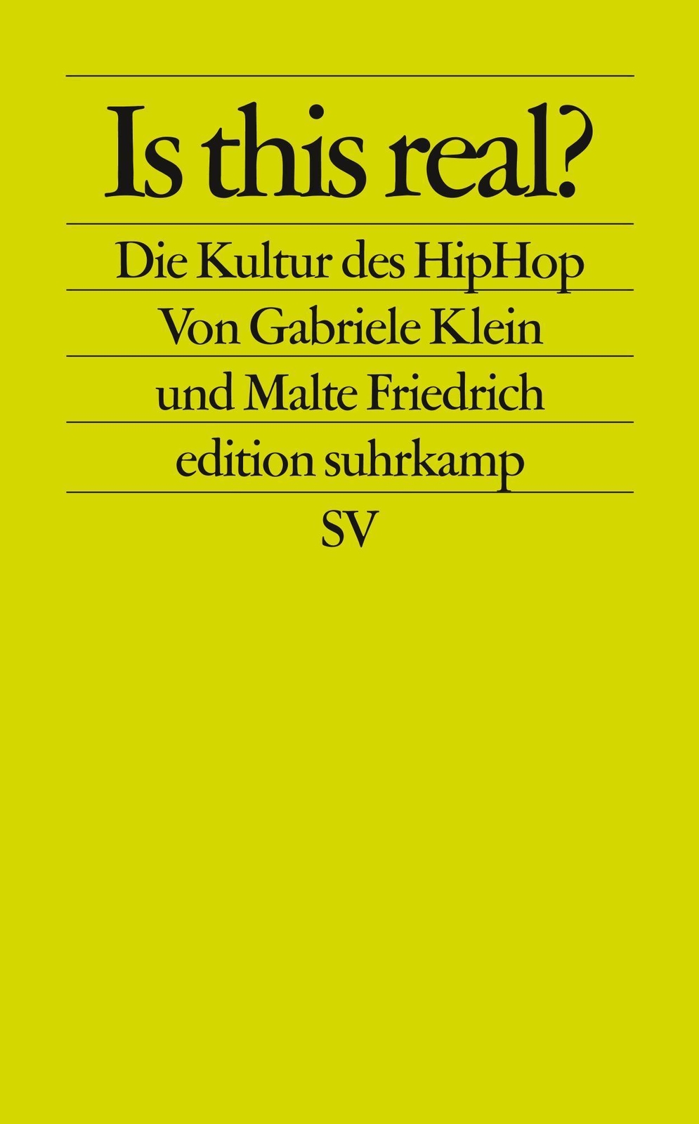 Thumbnail - Is This Real? Gabriele Klein