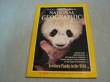 NATIONAL GEOGRAPHIC February 1993 NEWBORN PANDA Mekong River VENUS Maya Kingdom