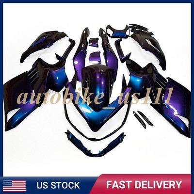 Chameleon Blue Purple Fairing Kit Panel For Kawasaki GTR1400 2008-2009 ZG1400