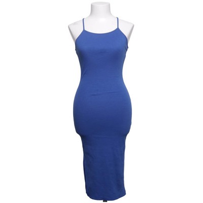 My Chic, Maxikleid, Größe: M/L, Blau, Baumwolle/Polyester, Einfarbig, Damen #CZ2