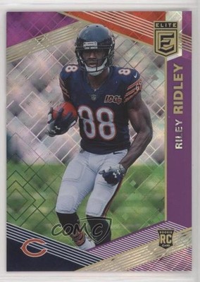 2019 Panini Donruss Elite Rookies Purple 72/99 Riley Ridley #124 Rookie RC 7zf