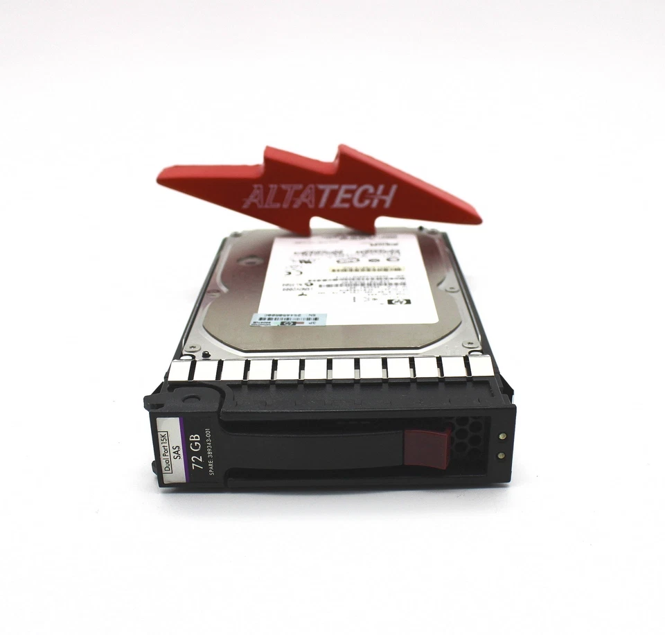 HP 389343-001 72GB 3G SAS 15K 3.5" DP HDD Hard Disc Drive - Image 3 of 4