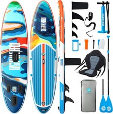Niphean Stand up Paddling Board mit Sitz und Allem Zubehör, 320cm