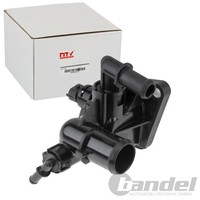 NTY ThermostatgehÄUse 88°C Passend FüR Alfa Mito CitroËN Nemo Fiat 500 500L 500X