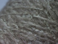 S57 (80€/kg) 1050g SUPER KID EFFEKT-MOHAIR BRAUN-SAND (3) Zwirn Wolle Garn Soft