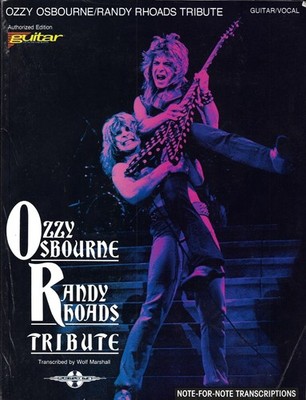 Ozzy Osbourne - Randy Rhoads Tribute (1987, Sheet Music)