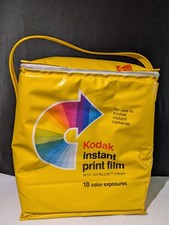 VINTAGE KODAK VINYL COOLER INSTANT PRINT FILM LOGO