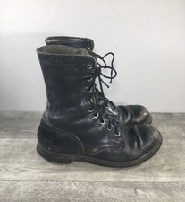 Vintage Vietnam War Era 7-67 Military Mens Boots Leather Combat Biltrite Size 10