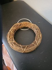 Vintage Round Small Grapevine Wreath 6 " X 1"
