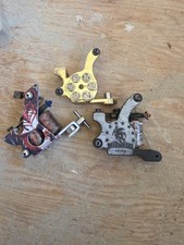 3 Coil Tattoo Machines In Good Cosmetic Condition Untested