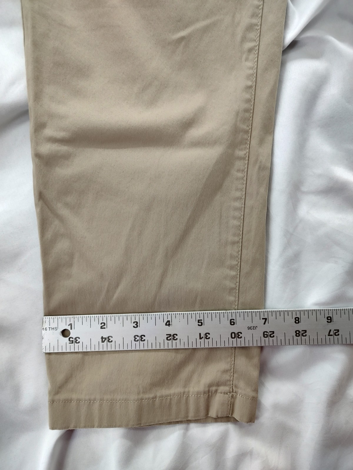Bird Dogs Pants Mens 34x30 Khaki Straight Fit Performance Chino Stretch