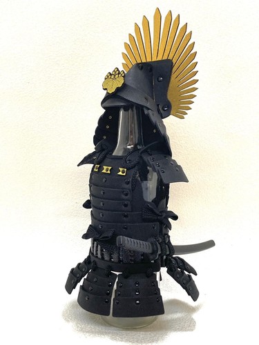 Armor for bottles Japanese military commander Suitable for wine, Whisky, Shochu - Picture 2 of 6