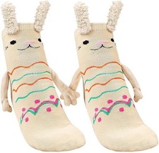 "Holding Hands Socks,Novelty Funny Magnetic Socks Funny Gifts for Parents, Frien