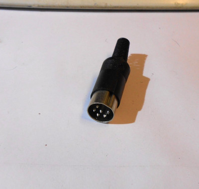 Hirschmann  Video Din-Stecker 6 pol,  270° Pin-Anordnung