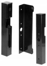 Elektrozaczep Zamek Kaseta Obudowa Ocynkowana Czarna