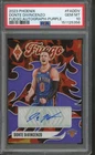 2023-24 Phoenix #FA-DDV Donte DiVincenzo Fuego Purple #/75 Knicks Auto PSA 10
