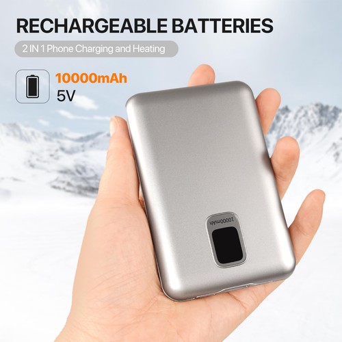Heated Hand Muff, 10000mAh USB Electric Hand Warmer Pouch with Rechargeable B... - Picture 2 of 7