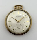 Longines Swiss Antique 10K GF Mechanical Pocket Watch  17J  10623849 NON-WORKING