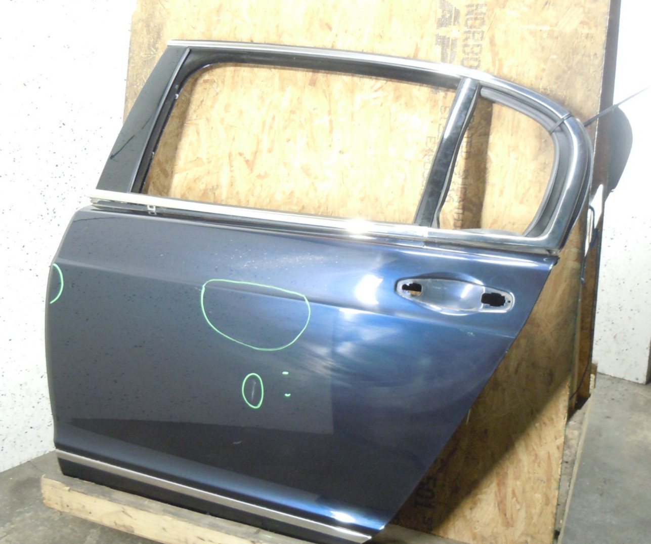 2006 06 Bentley Continental Flying Spur Rear Door Shell Driver Left OEM LR5W