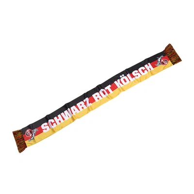 1. FC Köln Schal "Schwarz Rot Kölsch" 2026 - Bild 1 von 2