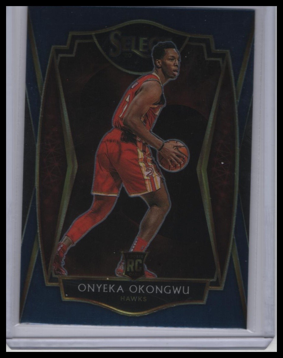 2020-21 Panini Select #186 Onyeka Okongwu Blue