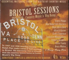 Bristol Sessions 1927 - 1928 Country Music Big Bang - Various (4 CD Box Set JSP)
