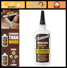 Instant Bond Thin Adhesive - 3-Second Dry, Perfect for Woodworking, Crafts Rep