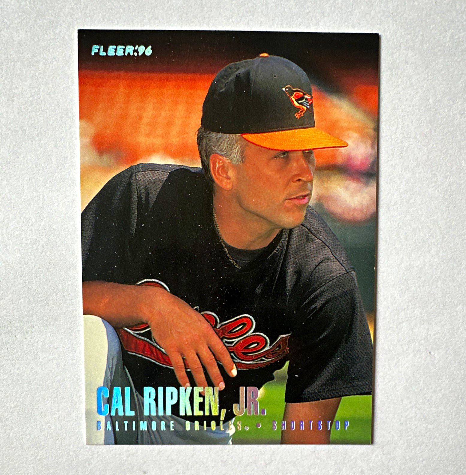 Fleer 1996 Cal Ripken Jr. Tiffany Baltimore Orioles #20 MLB