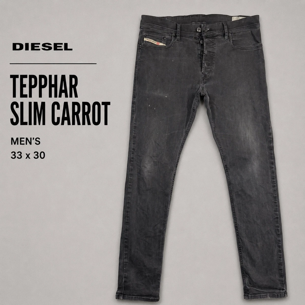 Diesel Tepphar Slim Jeans for Men for sale - eBay