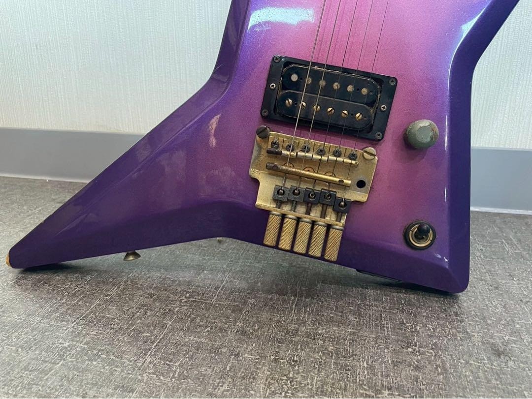 【希少】Greco GTX-55 TUSK 変形エレキギター ビンテージ Greco Device TUSK Series GTX-55 Electric Guitar Ref. No.6421