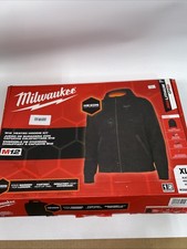 Milwaukee Tool M200b-21Xl Men's Heated Hoodie, Up To 8 Hours Time, Zipper