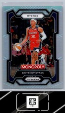 2024 Panini Prizm Monopoly WNBA #38 Brittney Sykes Silver Prizms