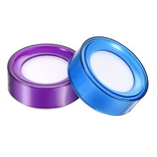 Wet Finger Sponge 2.7" Slide for Bench Counting Blue Purple 2in1 Set