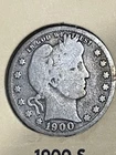 1900-S Barber Quarter