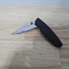 CRKT 6723 Mirage Large Linerlock Folding Knife Taiwan Full-Serrated