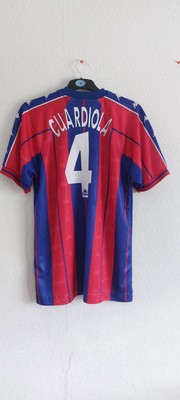 Guardiola Kappa FC Barcelona Home Size XL Good Condition | eBay UK