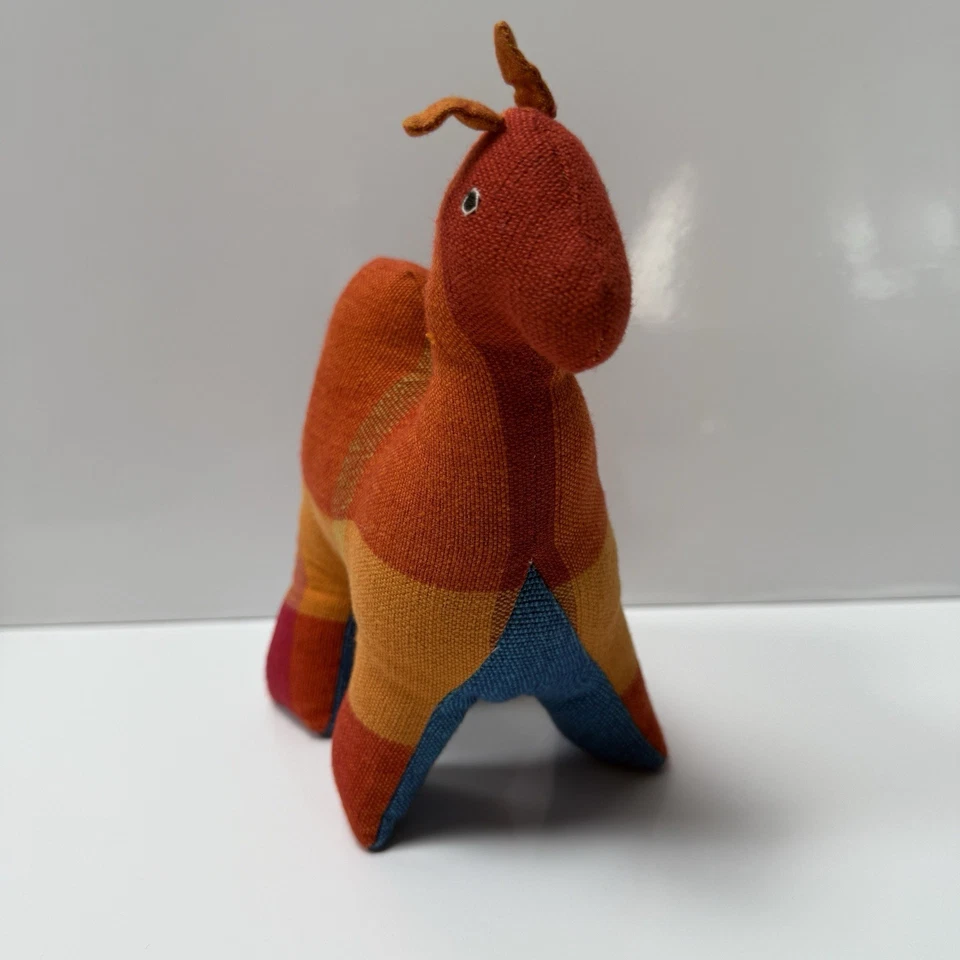 Camel Stuffed Toy Plush BAREFOOT Handwoven - Image 2 of 4