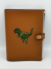 Coach Retail Leather Notebook With Rexy